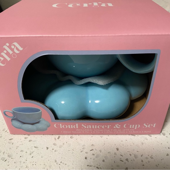 Cloud Saucer And Cup Set - Picture 12 of 13